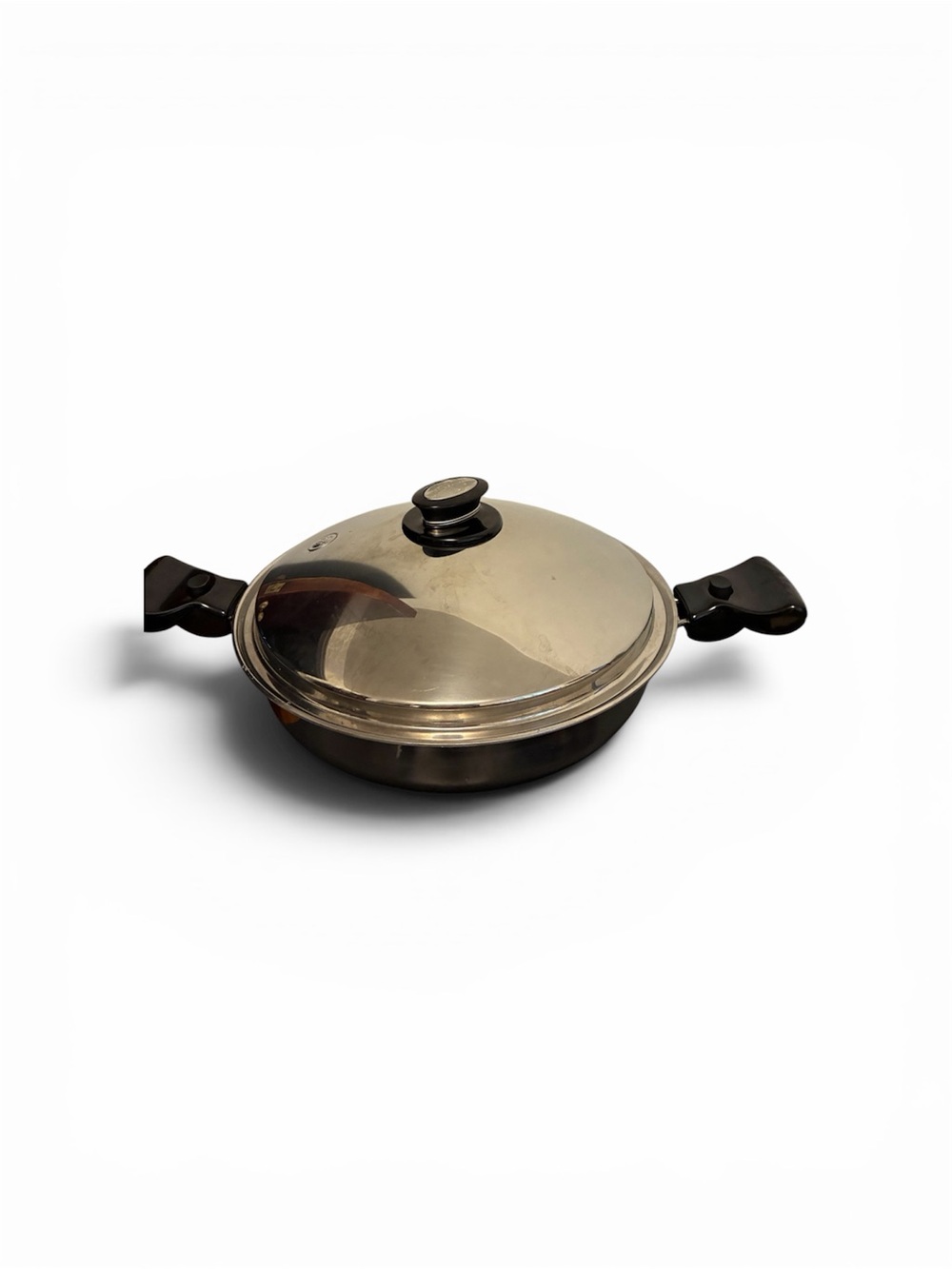 Saladmaster 5 Qt. Gourmet Wok 316 Titanium Stainless Steel